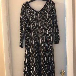 Lane Bryant Sweater Dress with 3/4 length sleeves